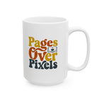 Pages Over Pixels Mug, (11oz, 15oz)