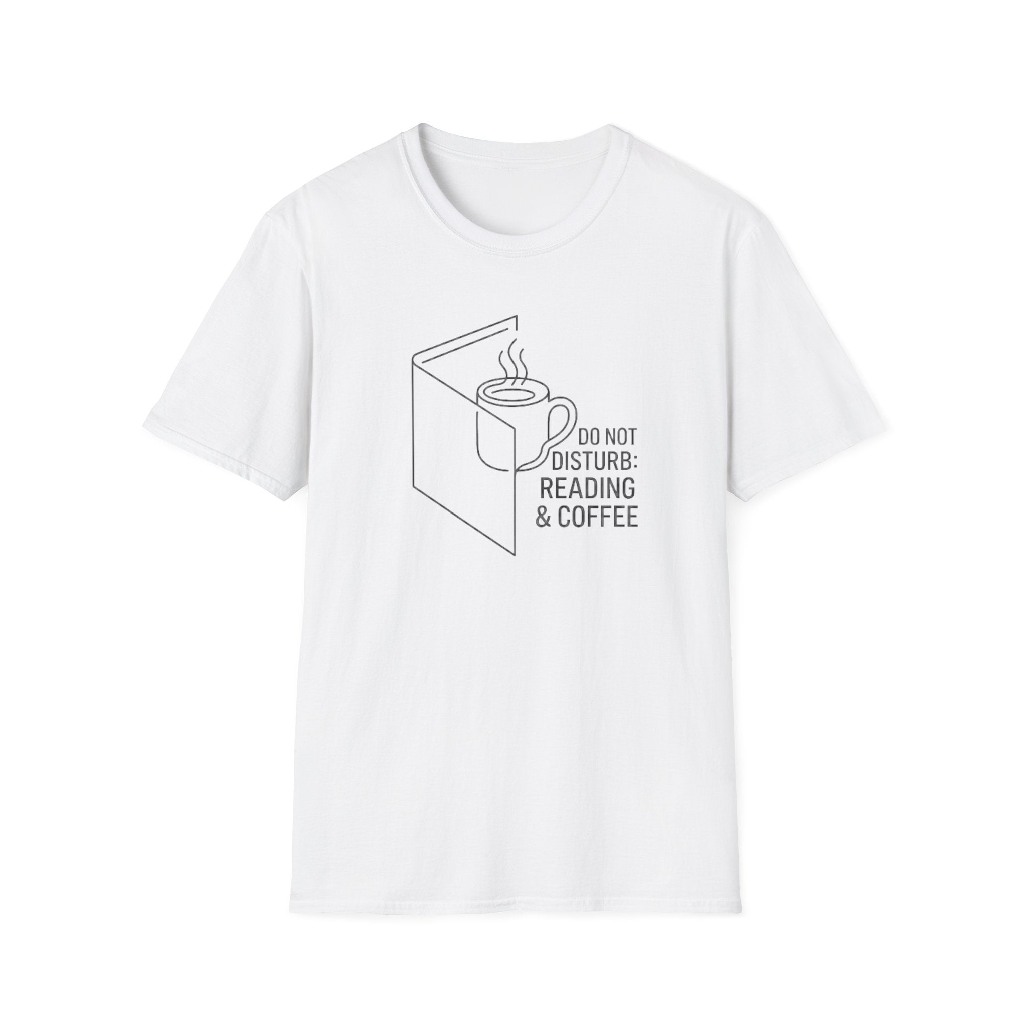 Simple Coffee Reading  T-Shirt