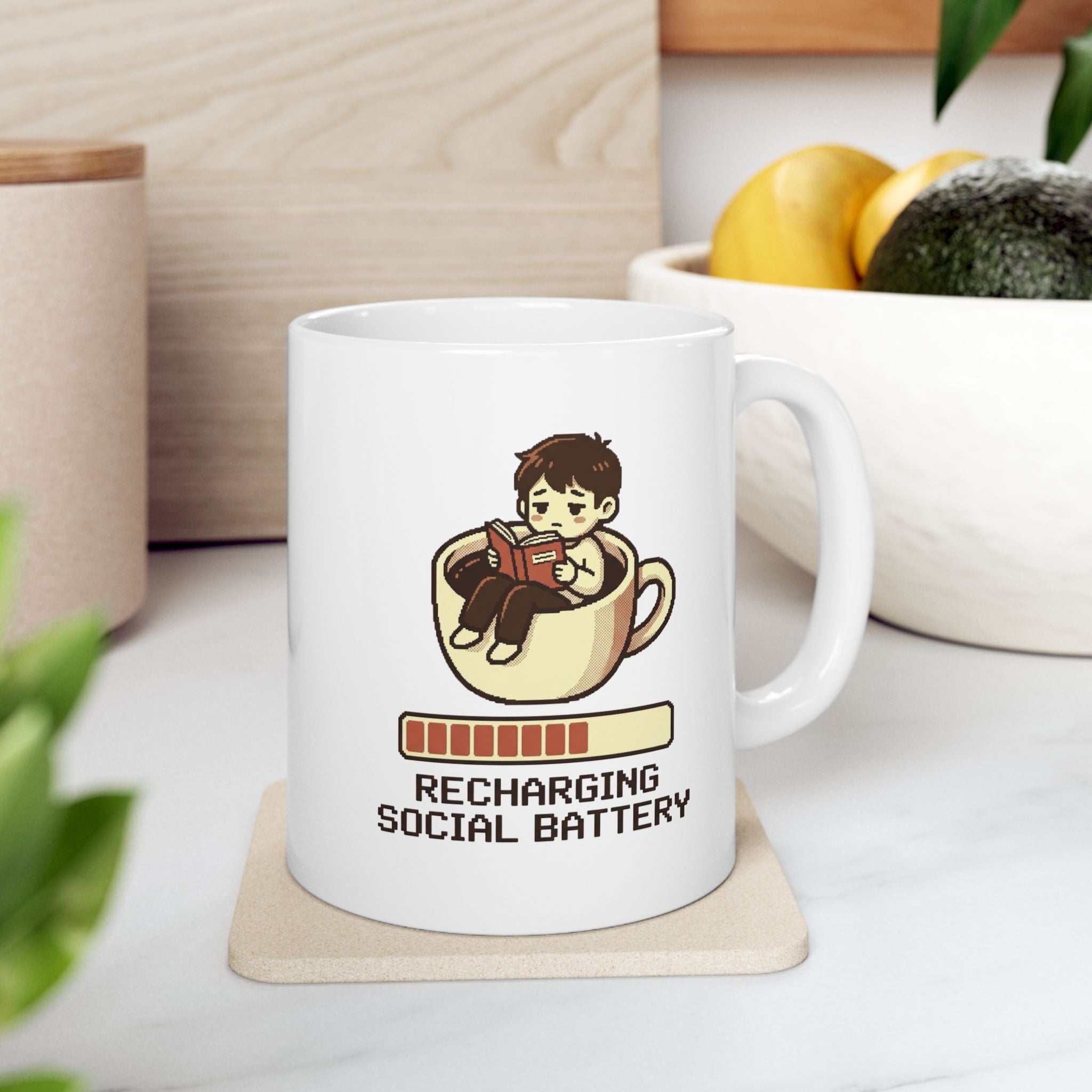 Recharging Mug, (11oz, 15oz)