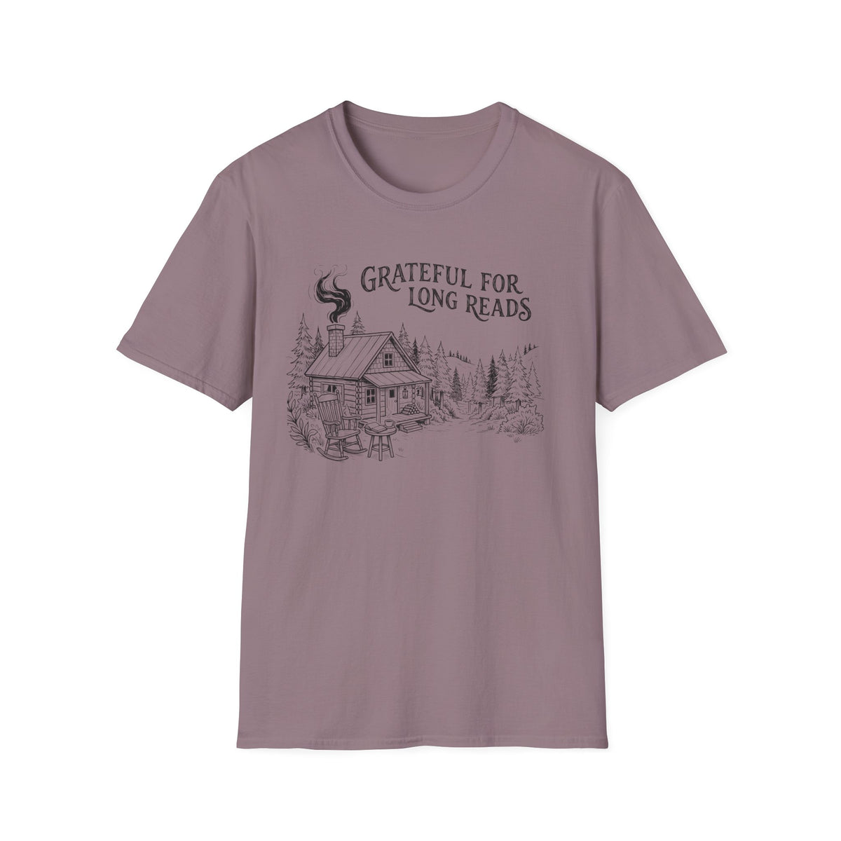 Grateful For Long Reads T-Shirt