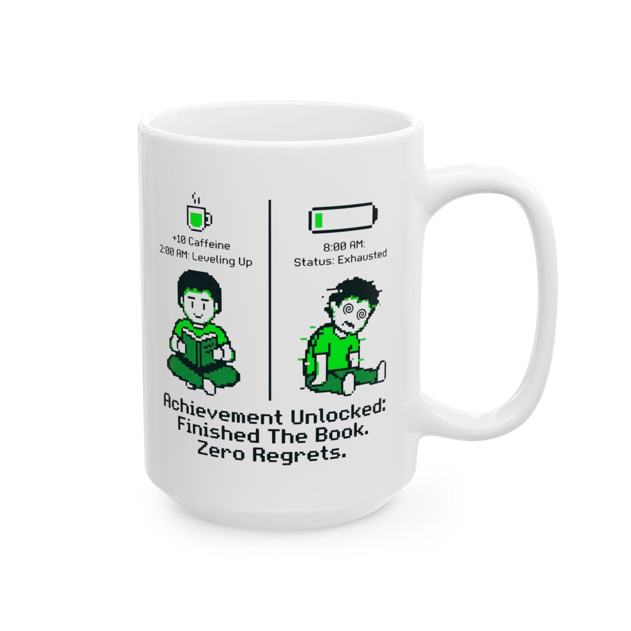 Zero Regrets Mug, (11oz, 15oz)