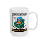 Cozy Chronicles Mug, (11oz, 15oz)