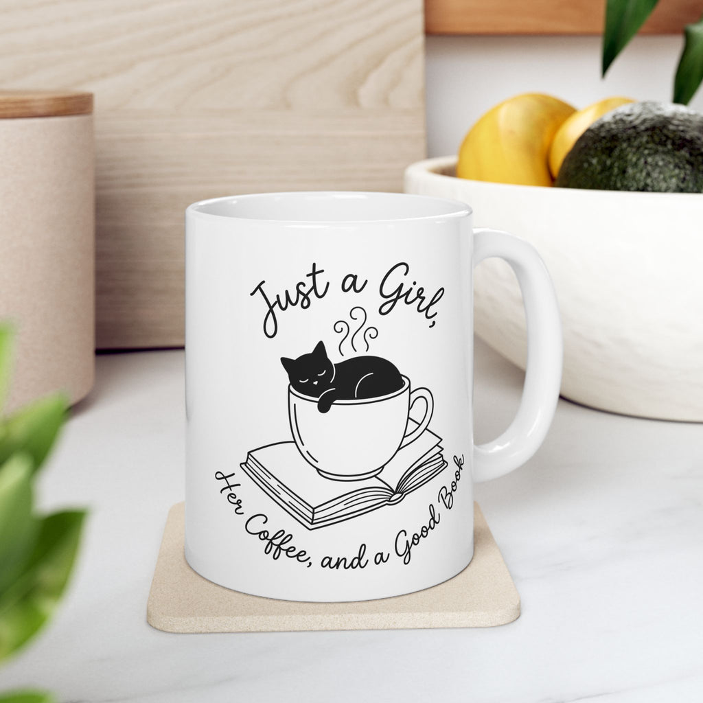Just a Girl Mug, (11oz, 15oz)