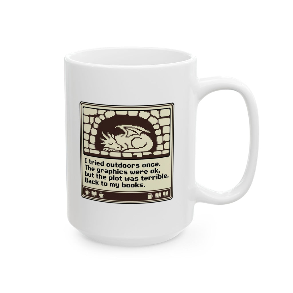 Back to my Books Mug, (11oz, 15oz)