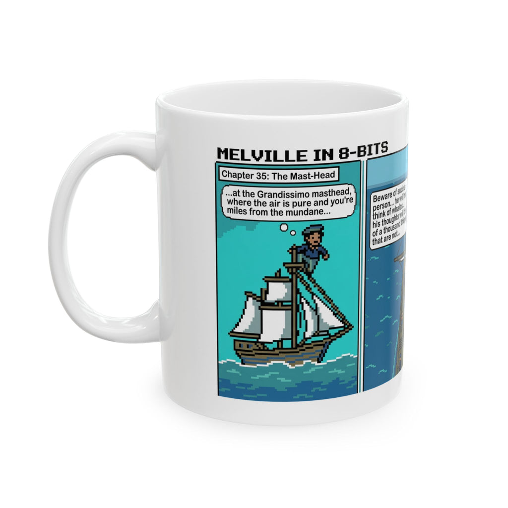 8-Bit Melville Mug, (11oz, 15oz)