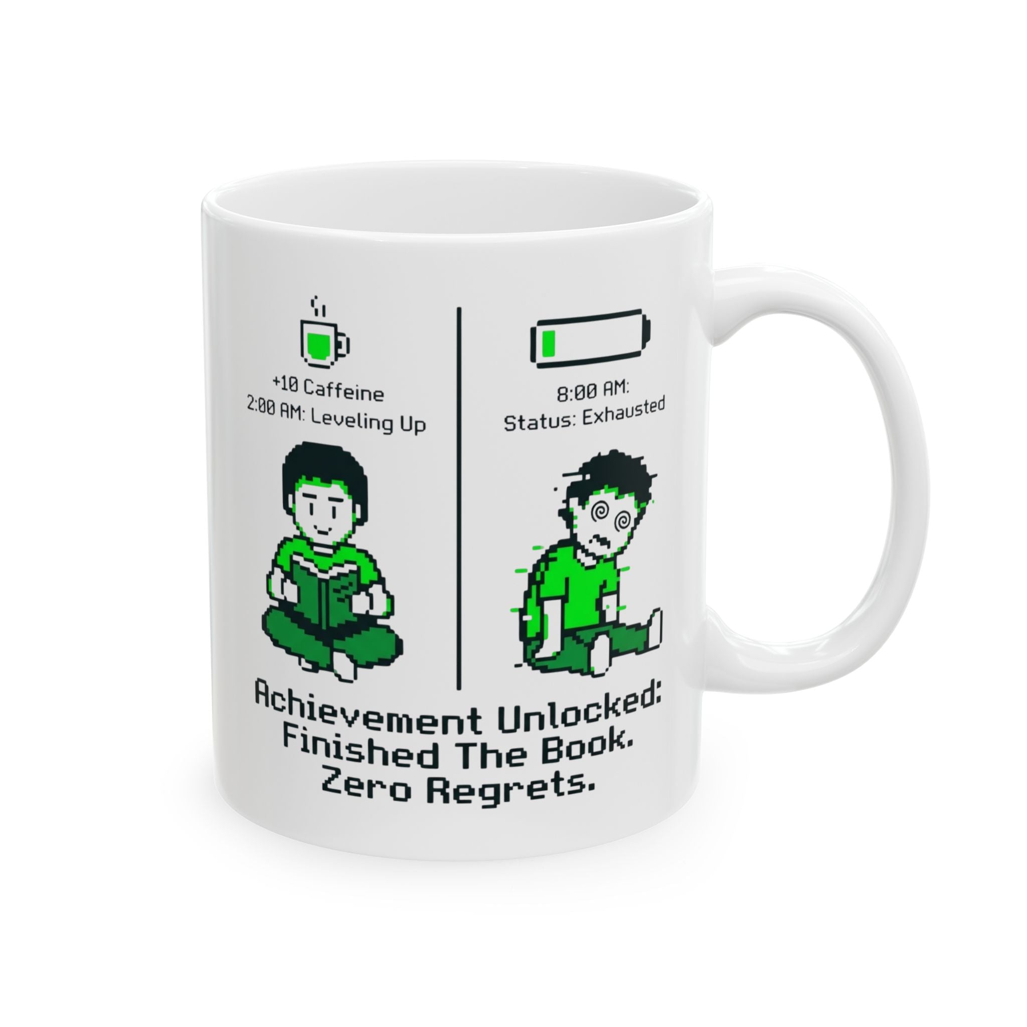 Zero Regrets Mug, (11oz, 15oz)