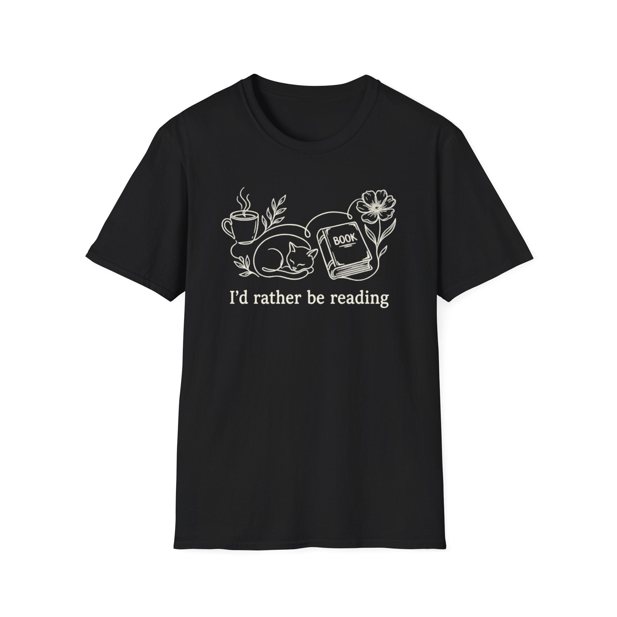 Book Cat T-Shirt