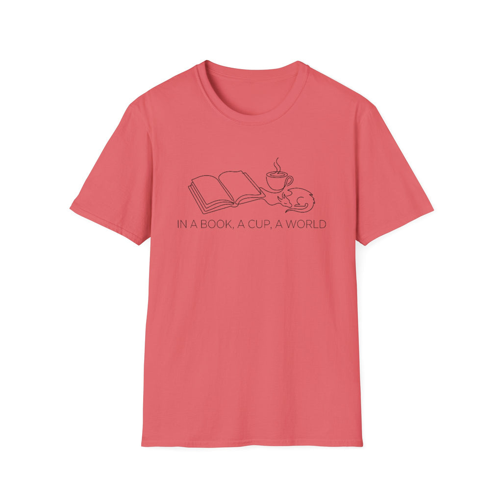 Book Cup World T-Shirt