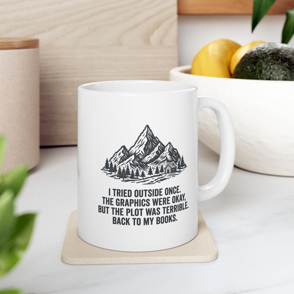 Tried Outside Mug, (11oz, 15oz)