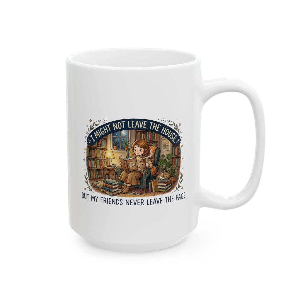 Friends on the Page Mug, (11oz, 15oz)