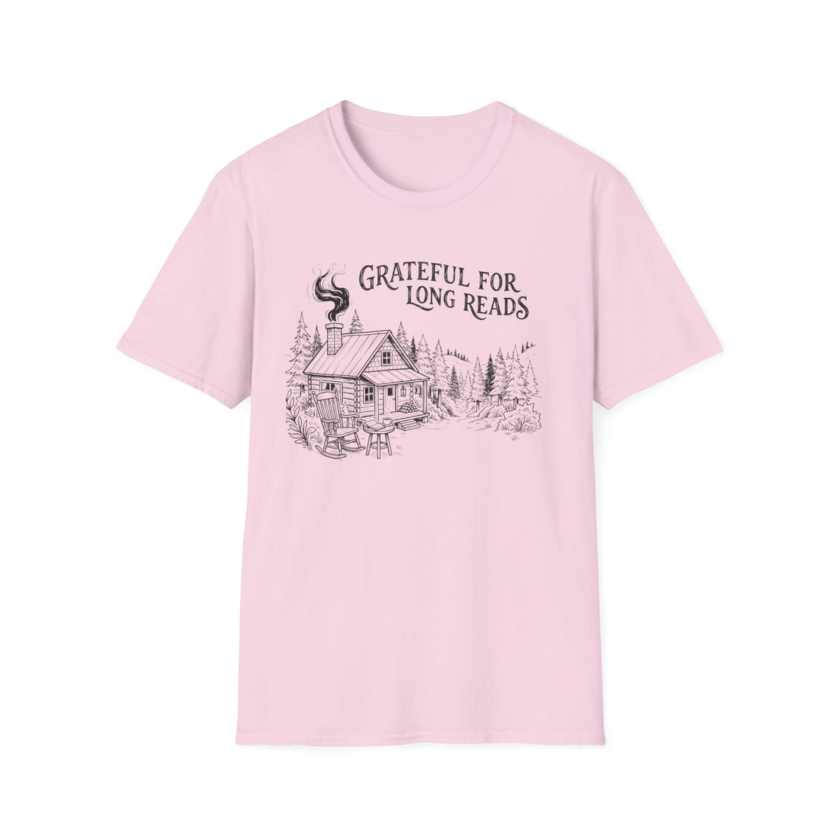 Grateful For Long Reads T-Shirt