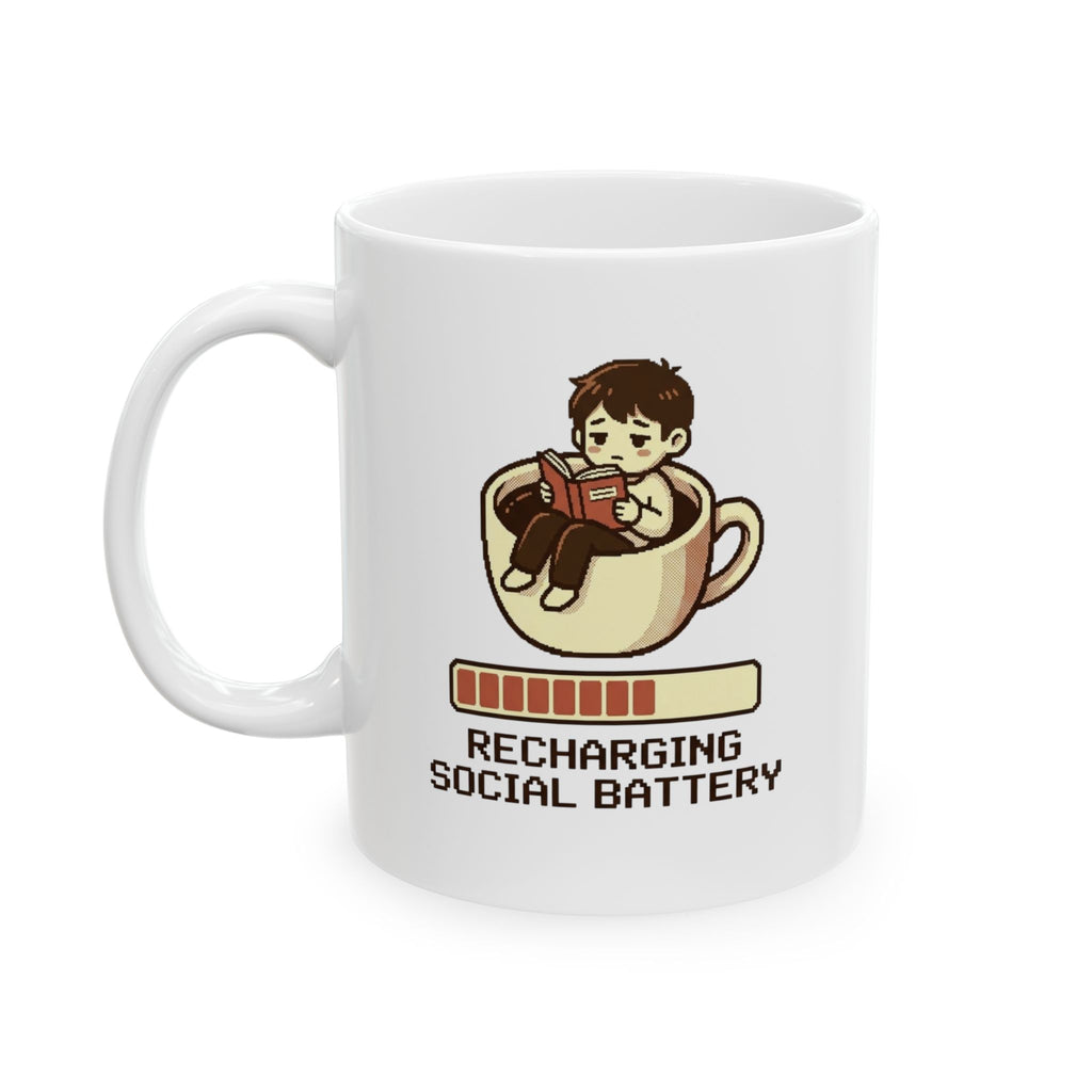 Recharging Mug, (11oz, 15oz)