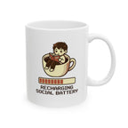 Recharging Mug, (11oz, 15oz)