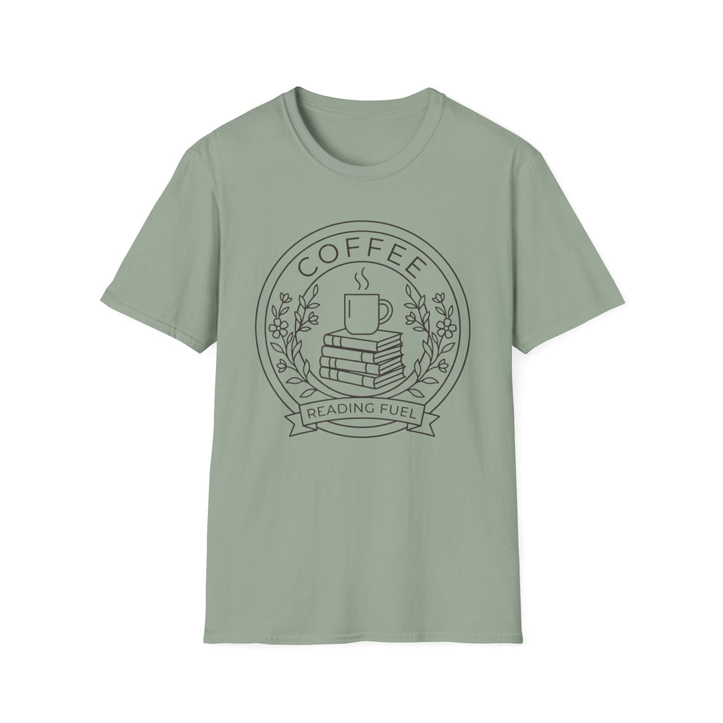 Coffee Reading Fuel T-Shirt