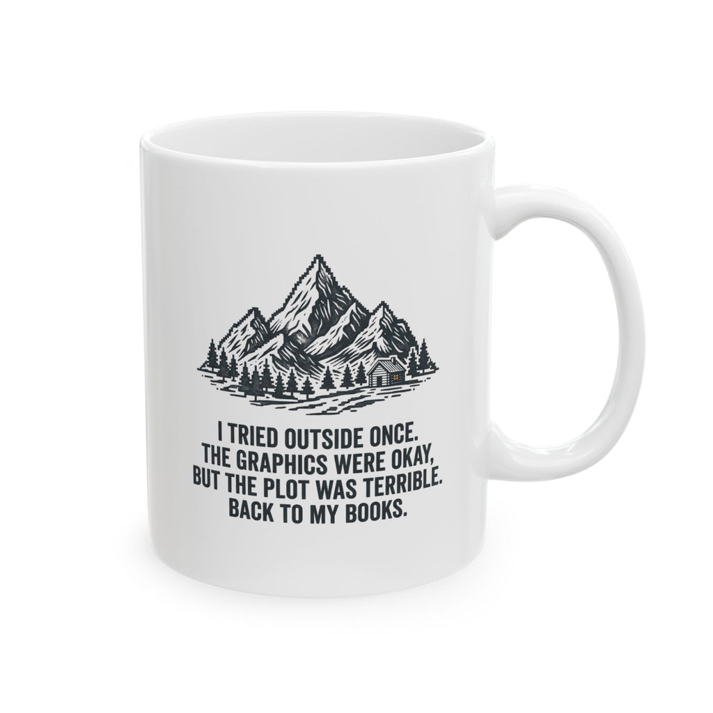 Tried Outside Mug, (11oz, 15oz)