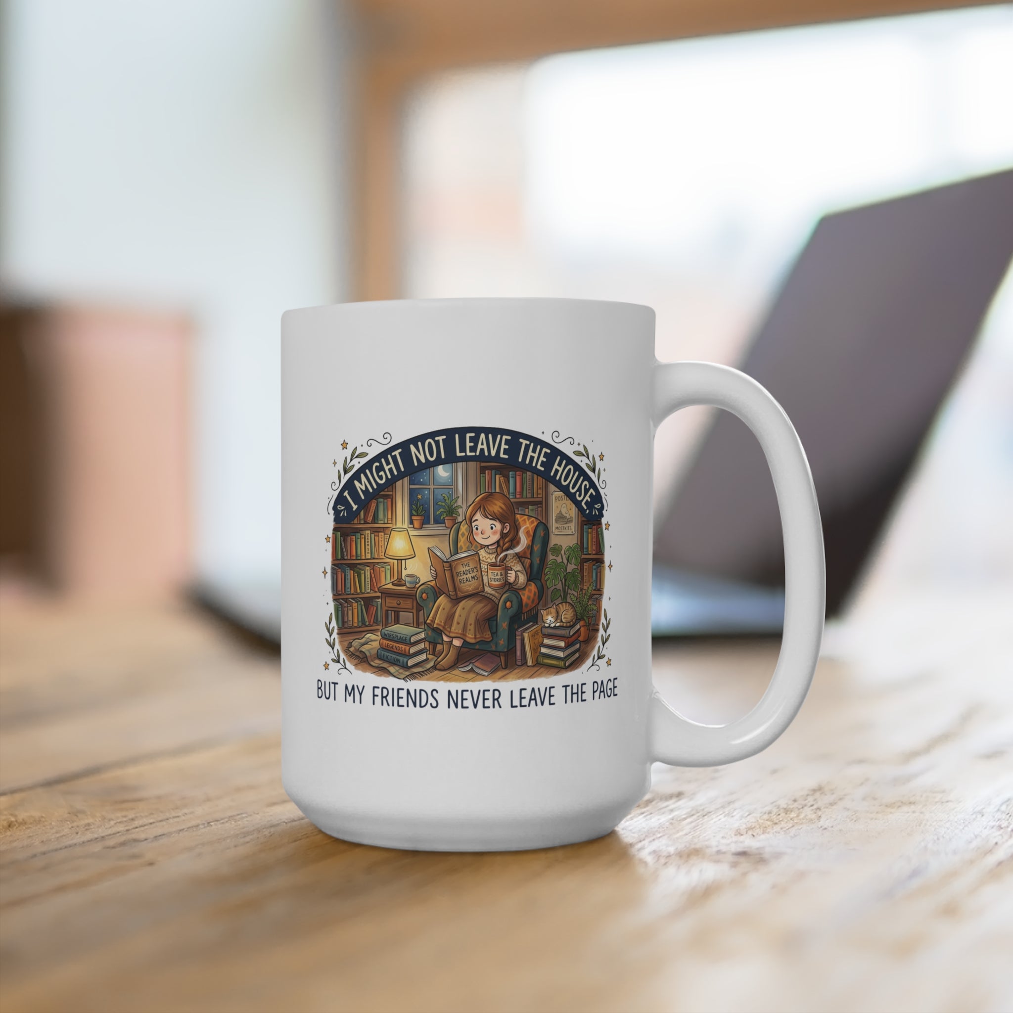 Friends on the Page  Mug