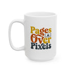 Pages Over Pixels Mug, (11oz, 15oz)