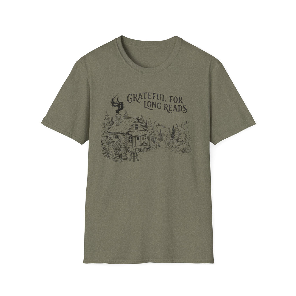Grateful For Long Reads T-Shirt