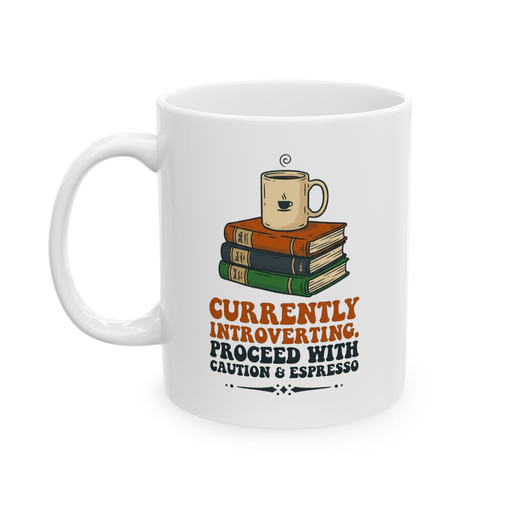 Currently Introverting Mug, (11oz, 15oz)