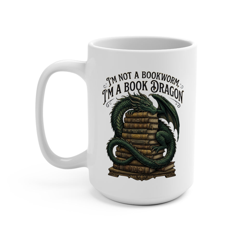 Book Dragon Mug