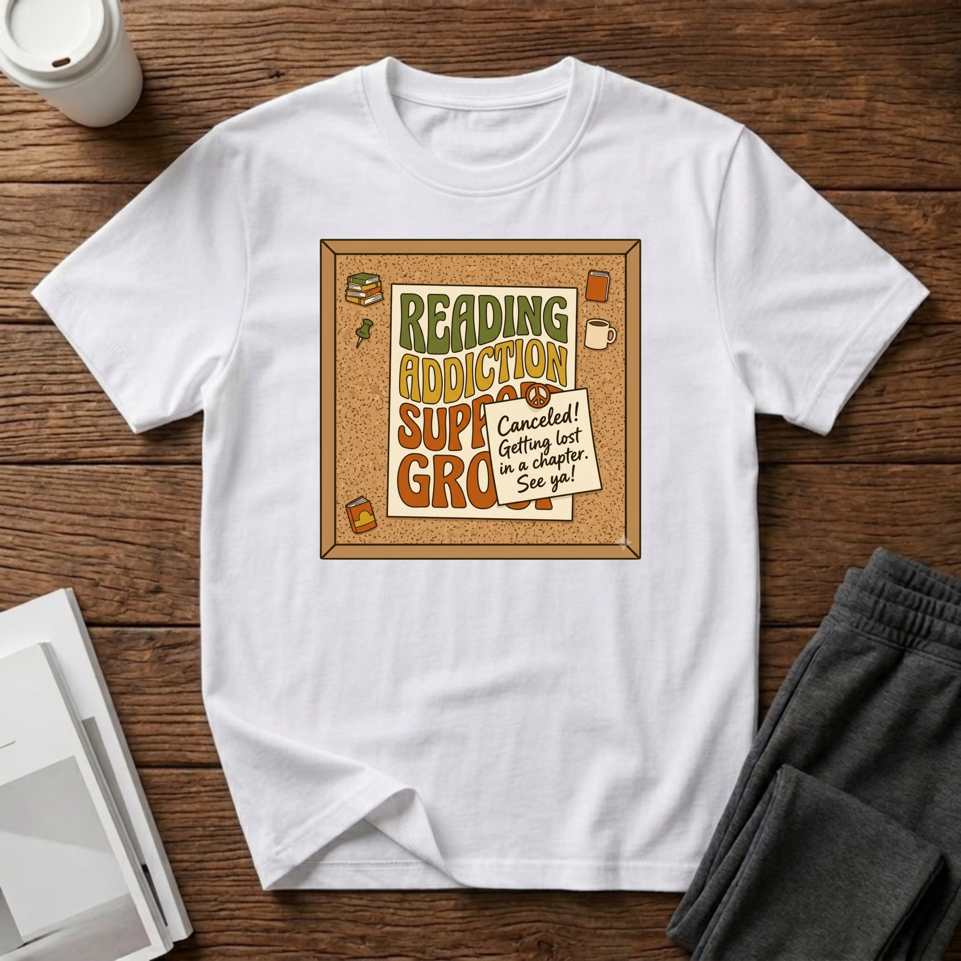 Reading Addiction T-Shirt