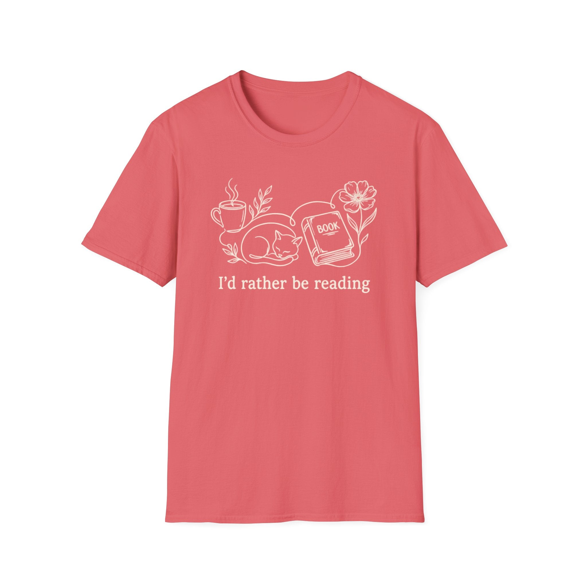 Book Cat T-Shirt