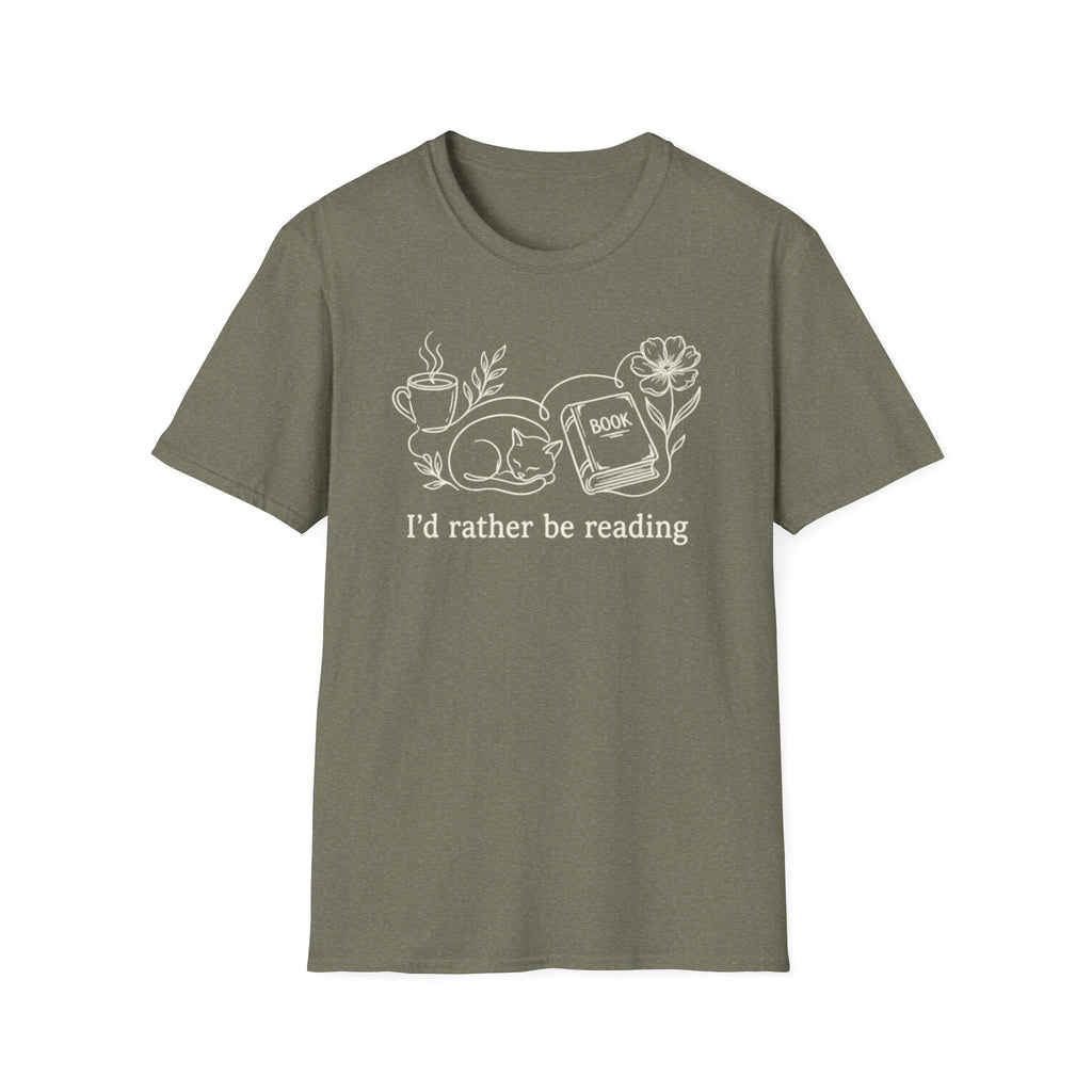 Book Cat T-Shirt
