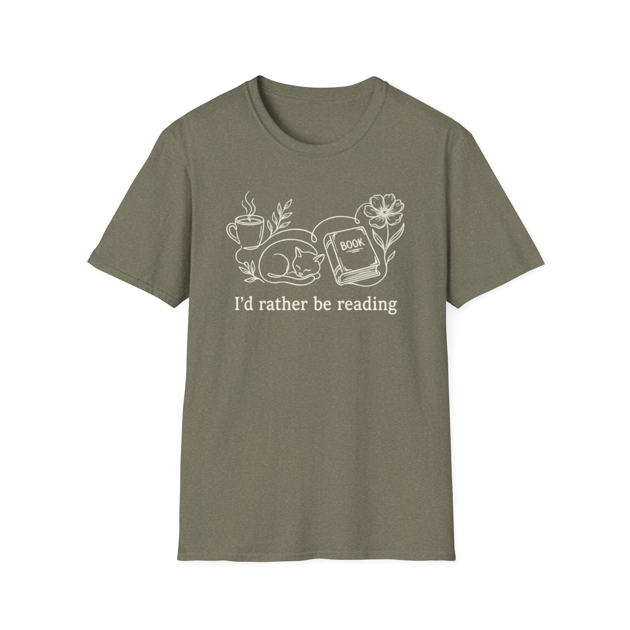 Book Cat T-Shirt