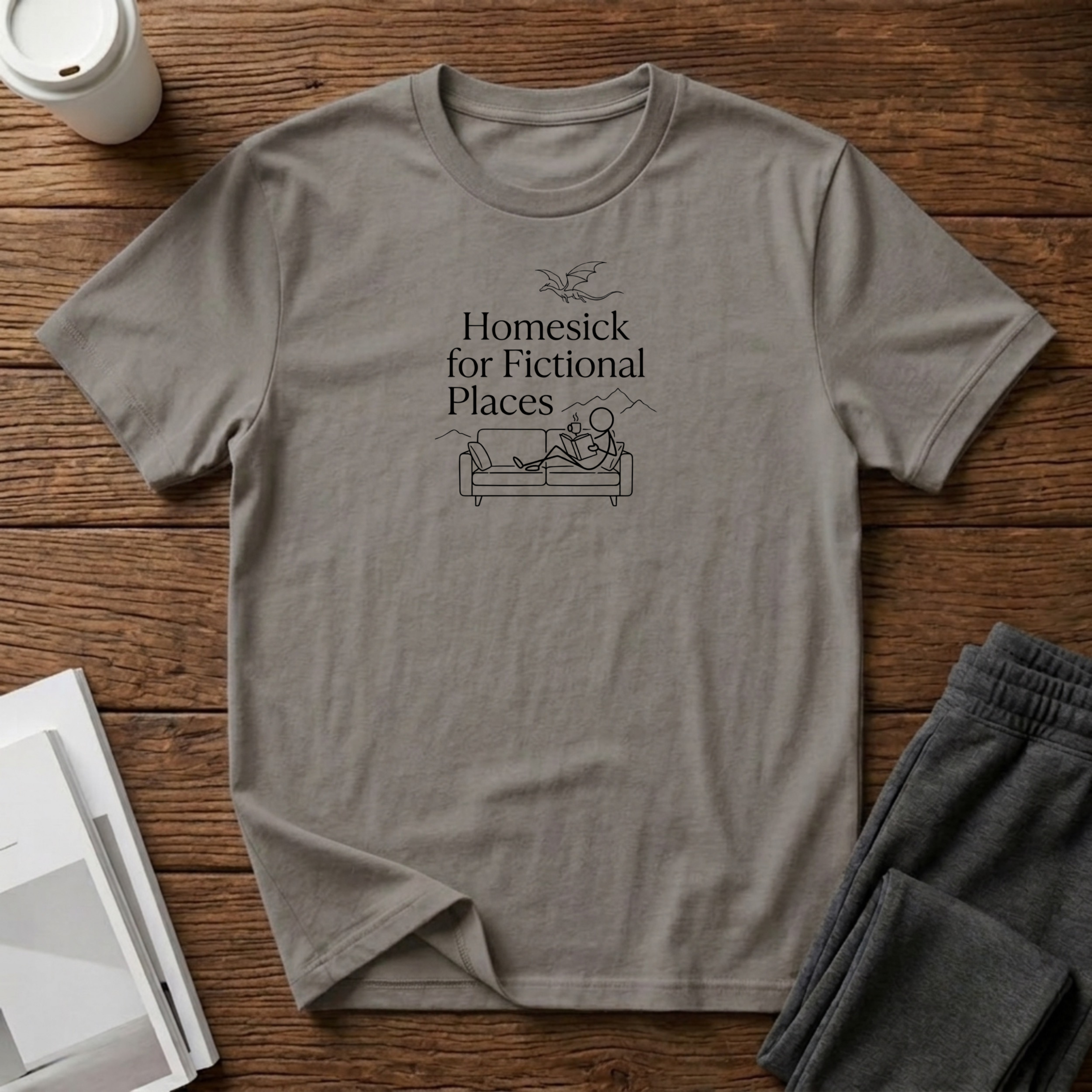 Homesick for  Fictional Places  T-Shirt