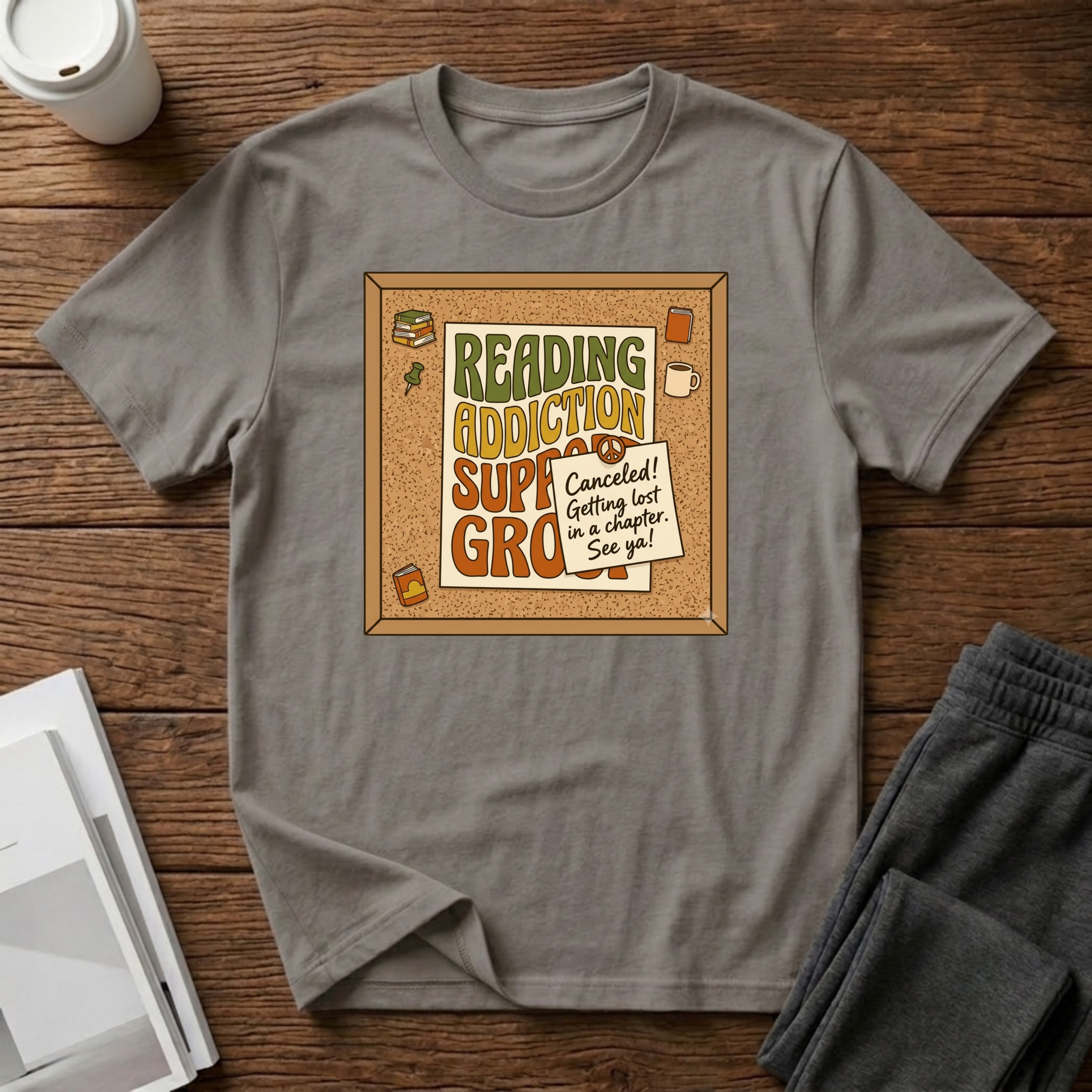 Reading Addiction T-Shirt