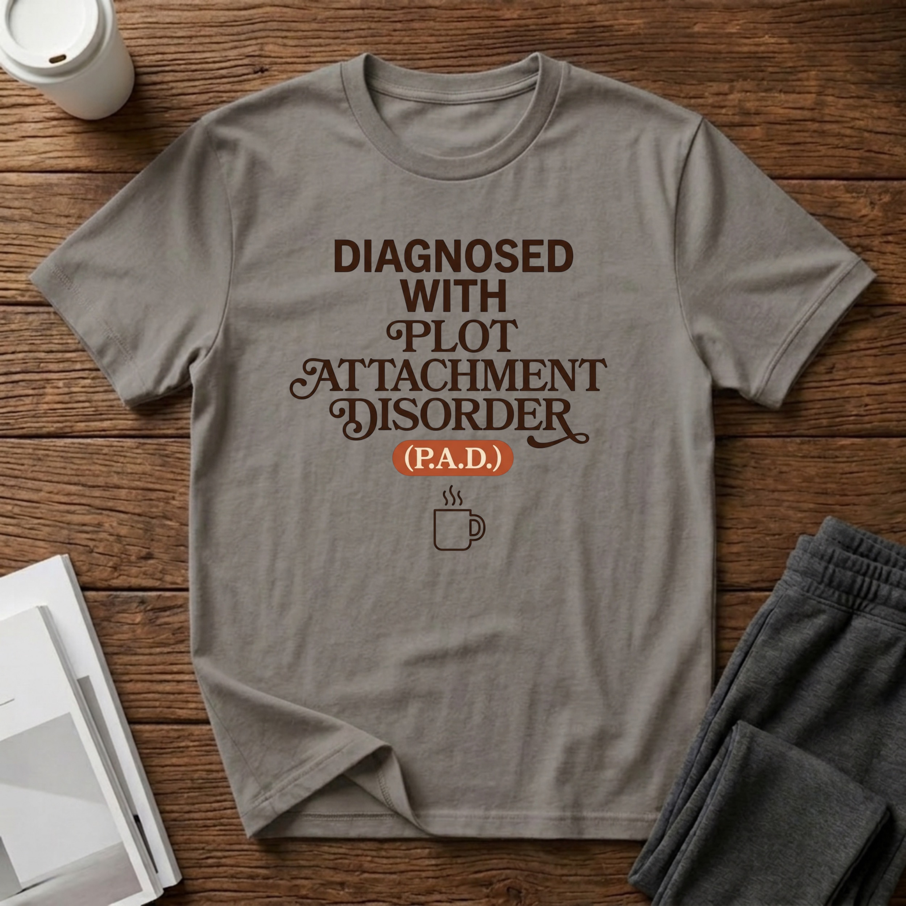 Diagnosed with P.A.D. T-Shirt