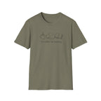 Cat Book Mug T-Shirt