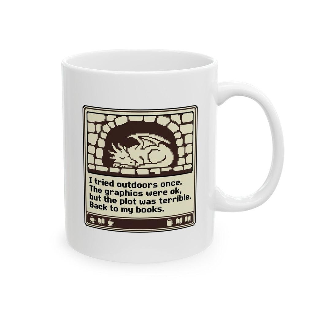 Back to my Books Mug, (11oz, 15oz)