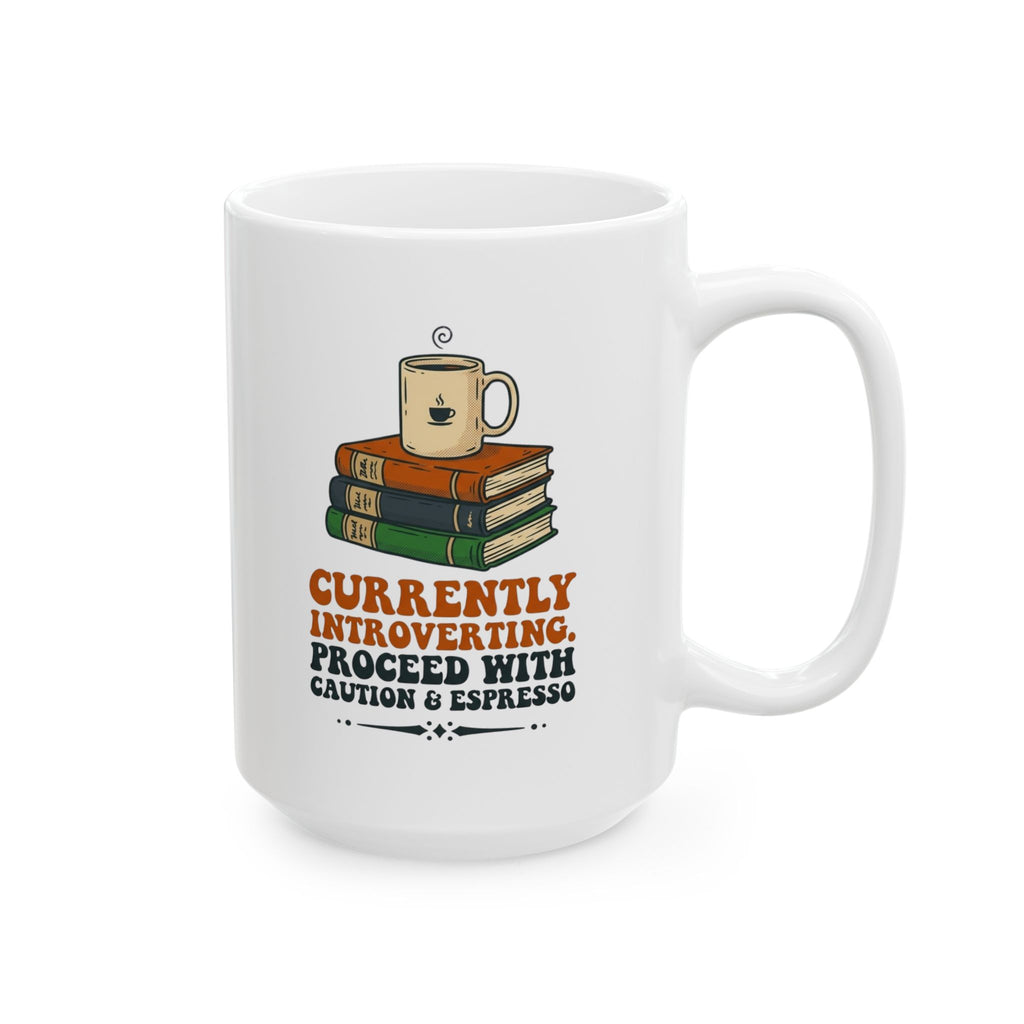 Currently Introverting Mug, (11oz, 15oz)