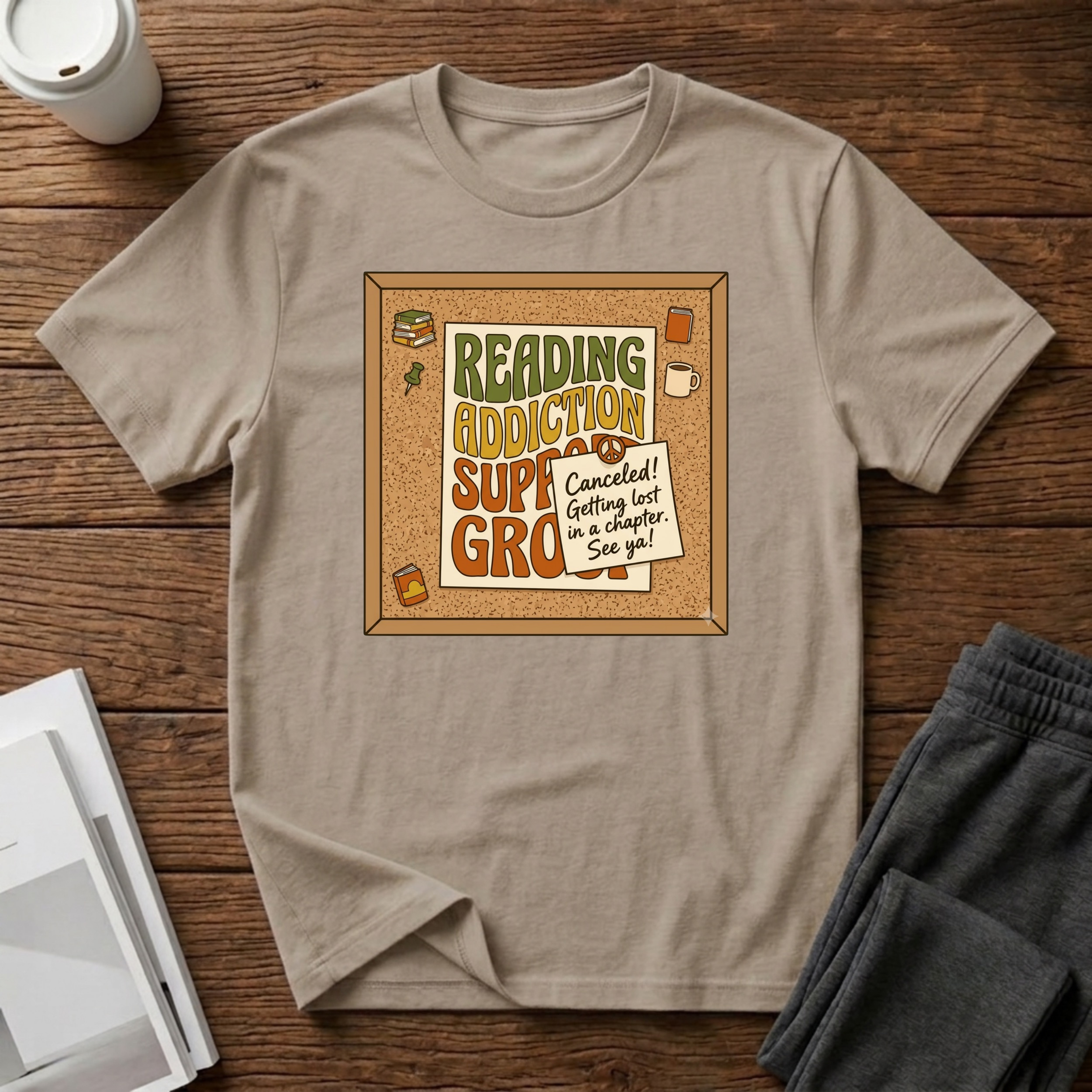 Reading Addiction T-Shirt