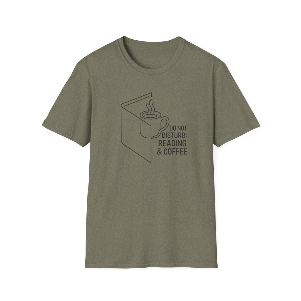 Simple Coffee Reading  T-Shirt