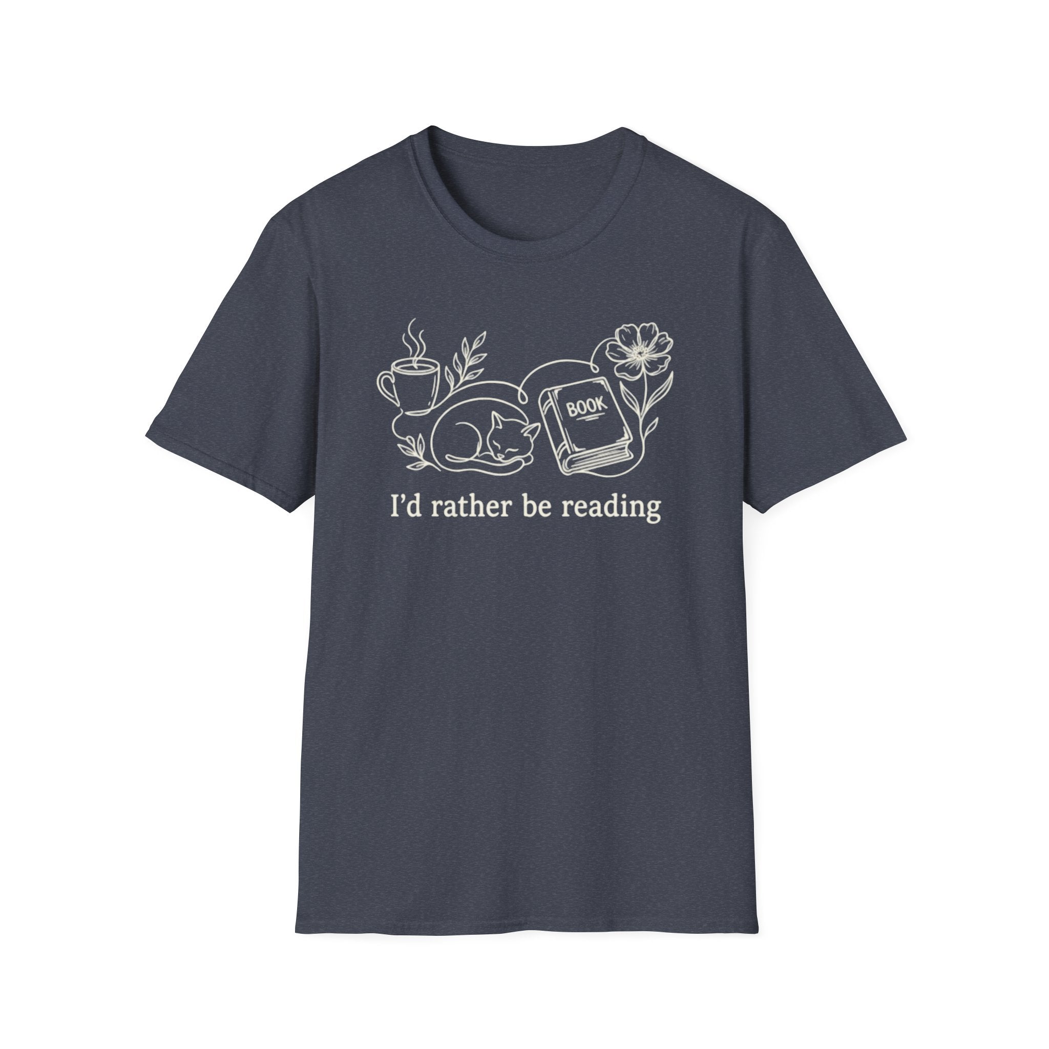 Book Cat T-Shirt