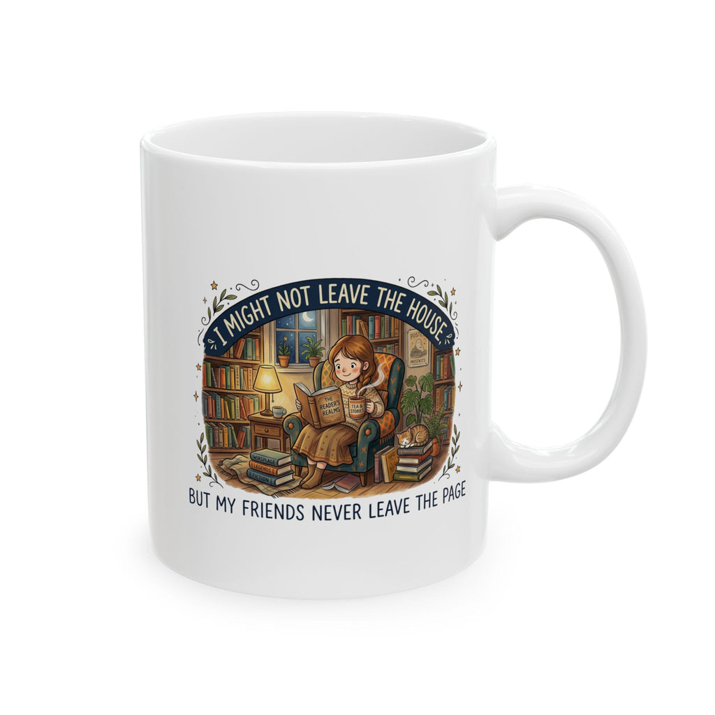 Friends on the Page Mug, (11oz, 15oz)