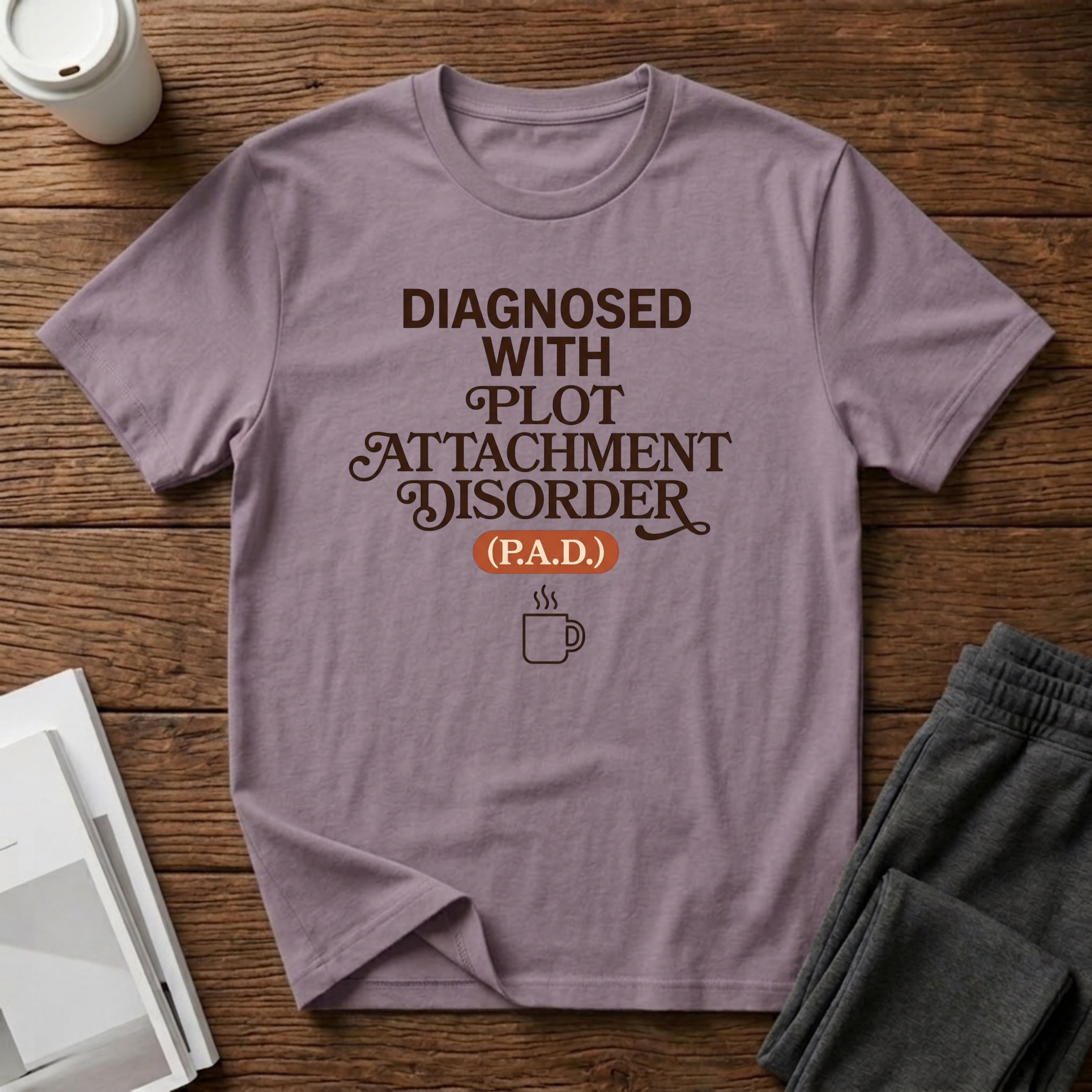 Diagnosed with P.A.D. T-Shirt