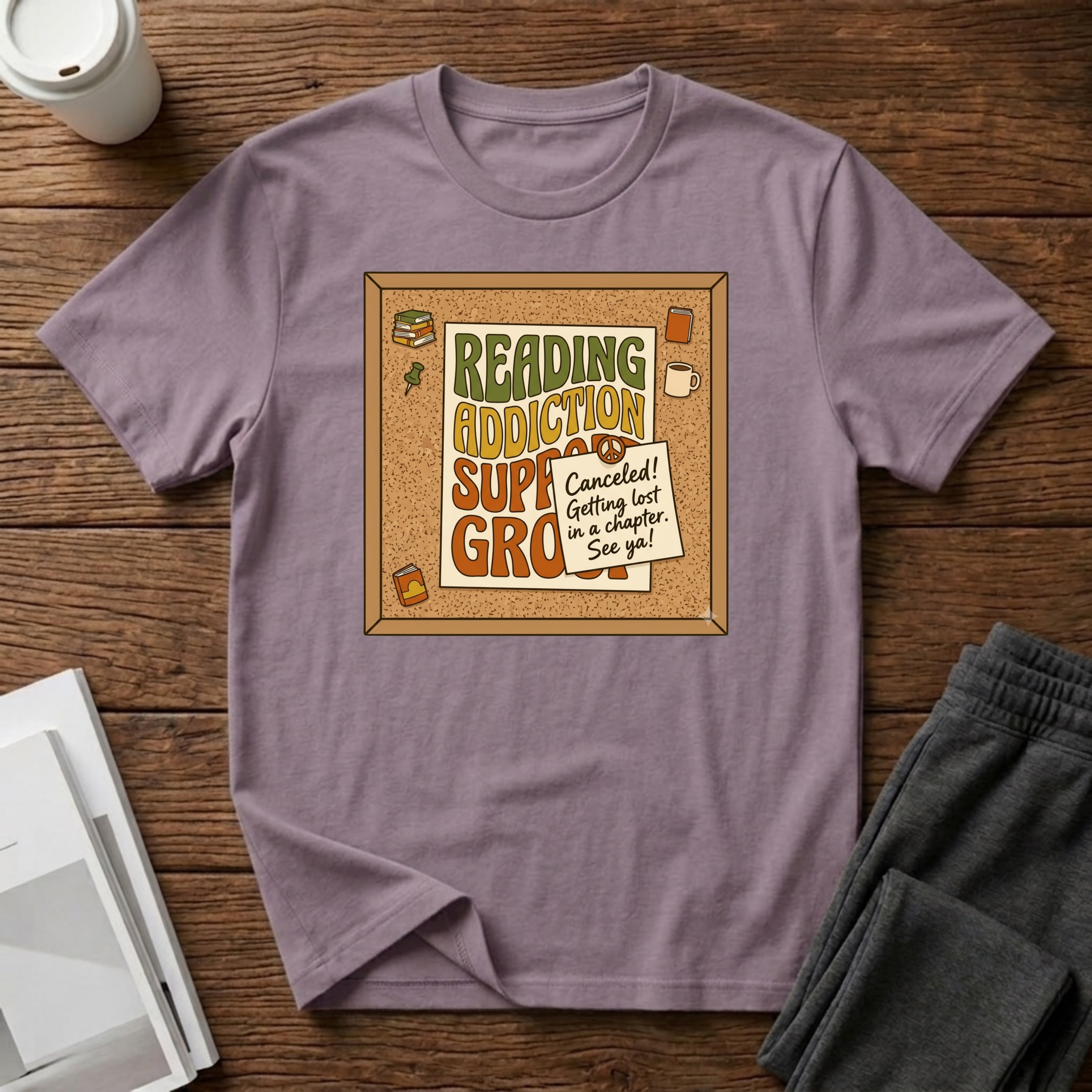 Reading Addiction T-Shirt