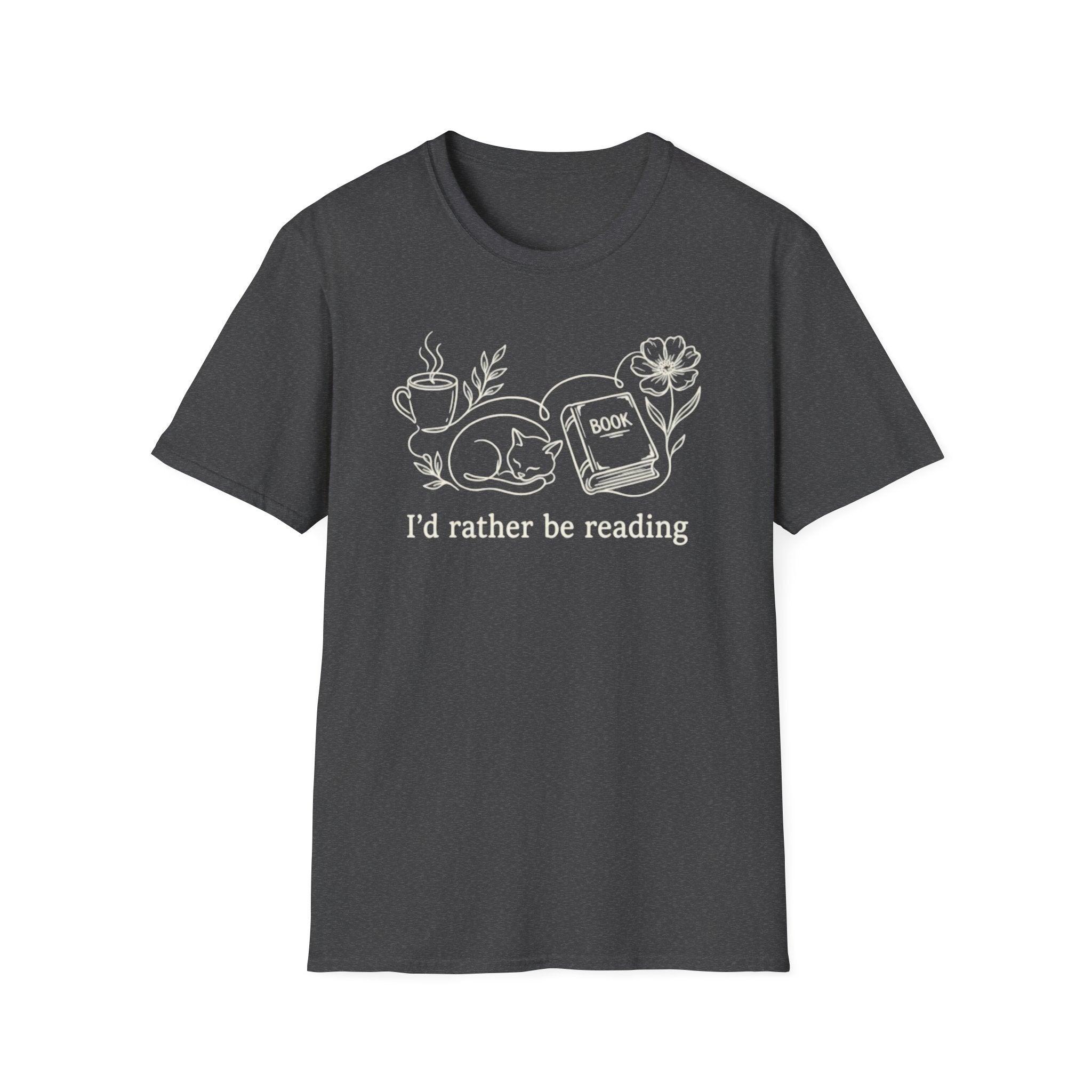 Book Cat T-Shirt
