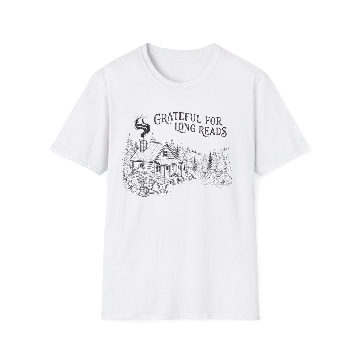 Grateful For Long Reads T-Shirt