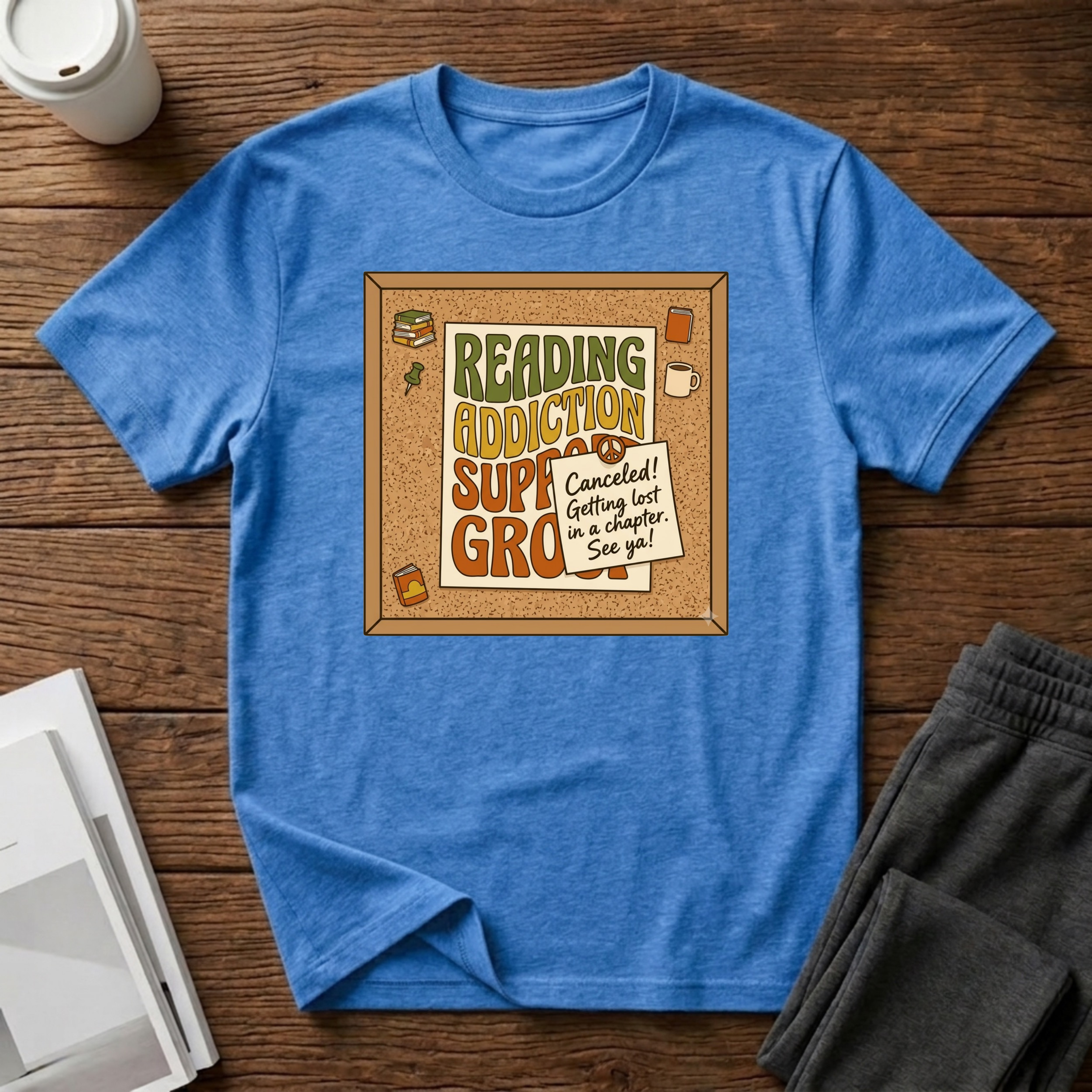Reading Addiction T-Shirt