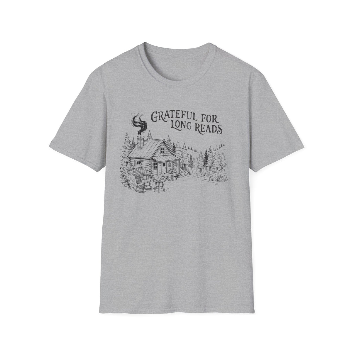 Grateful For Long Reads T-Shirt