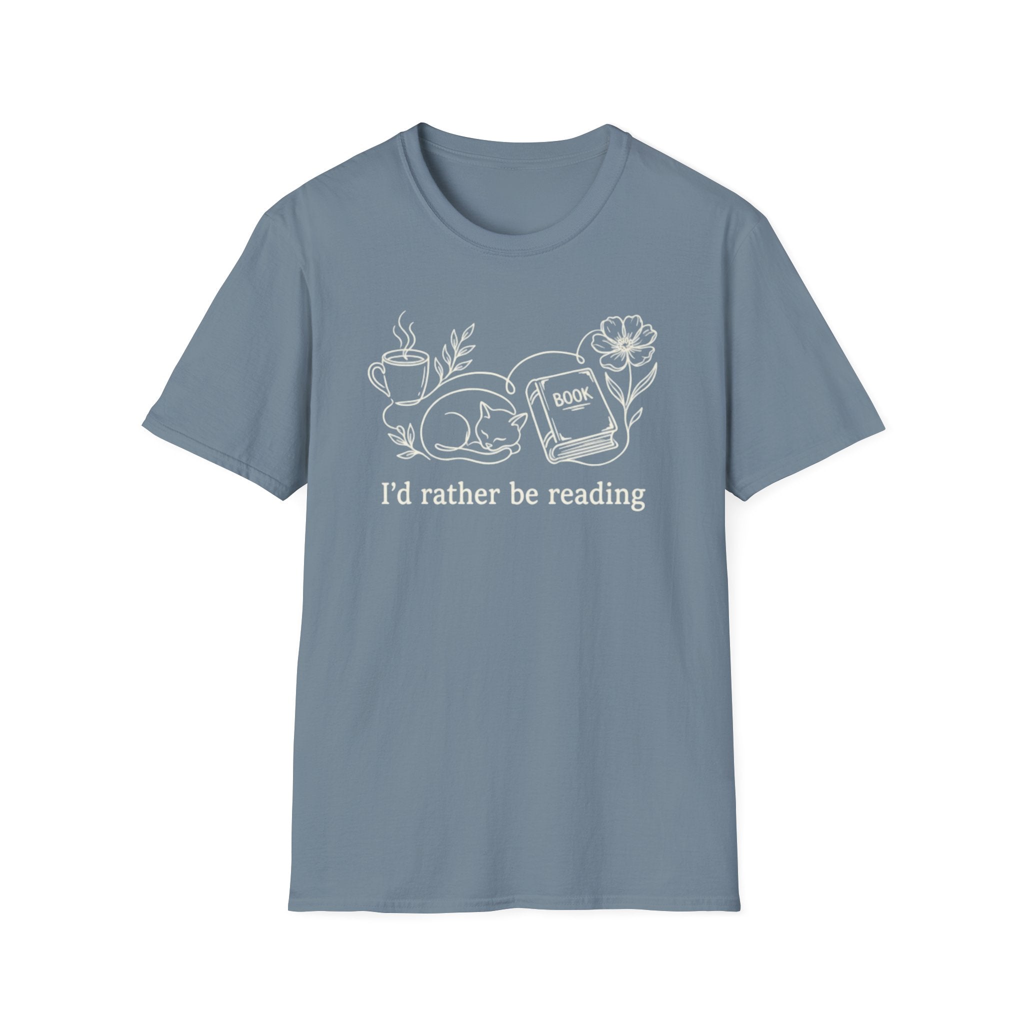 Book Cat T-Shirt
