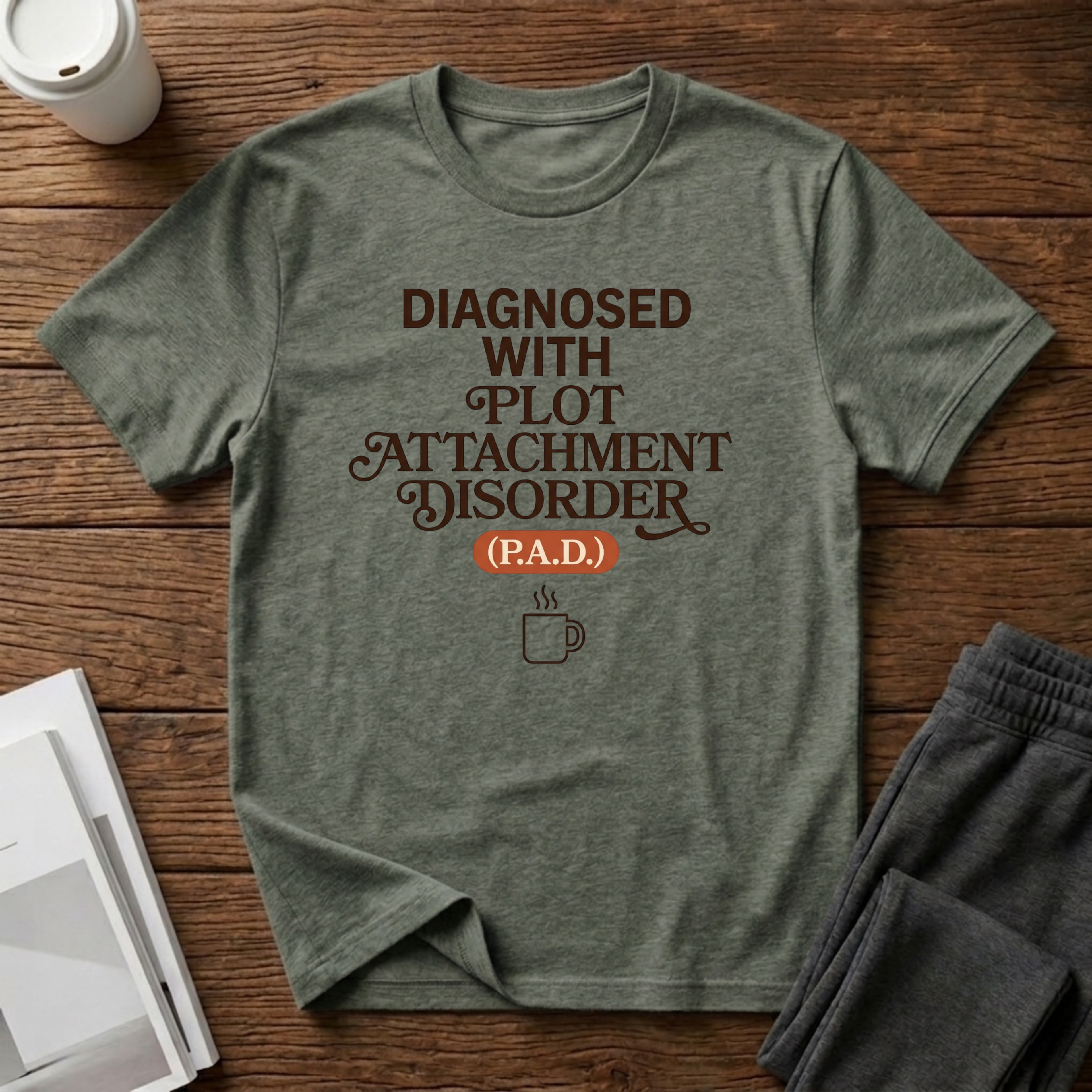 Diagnosed with P.A.D. T-Shirt