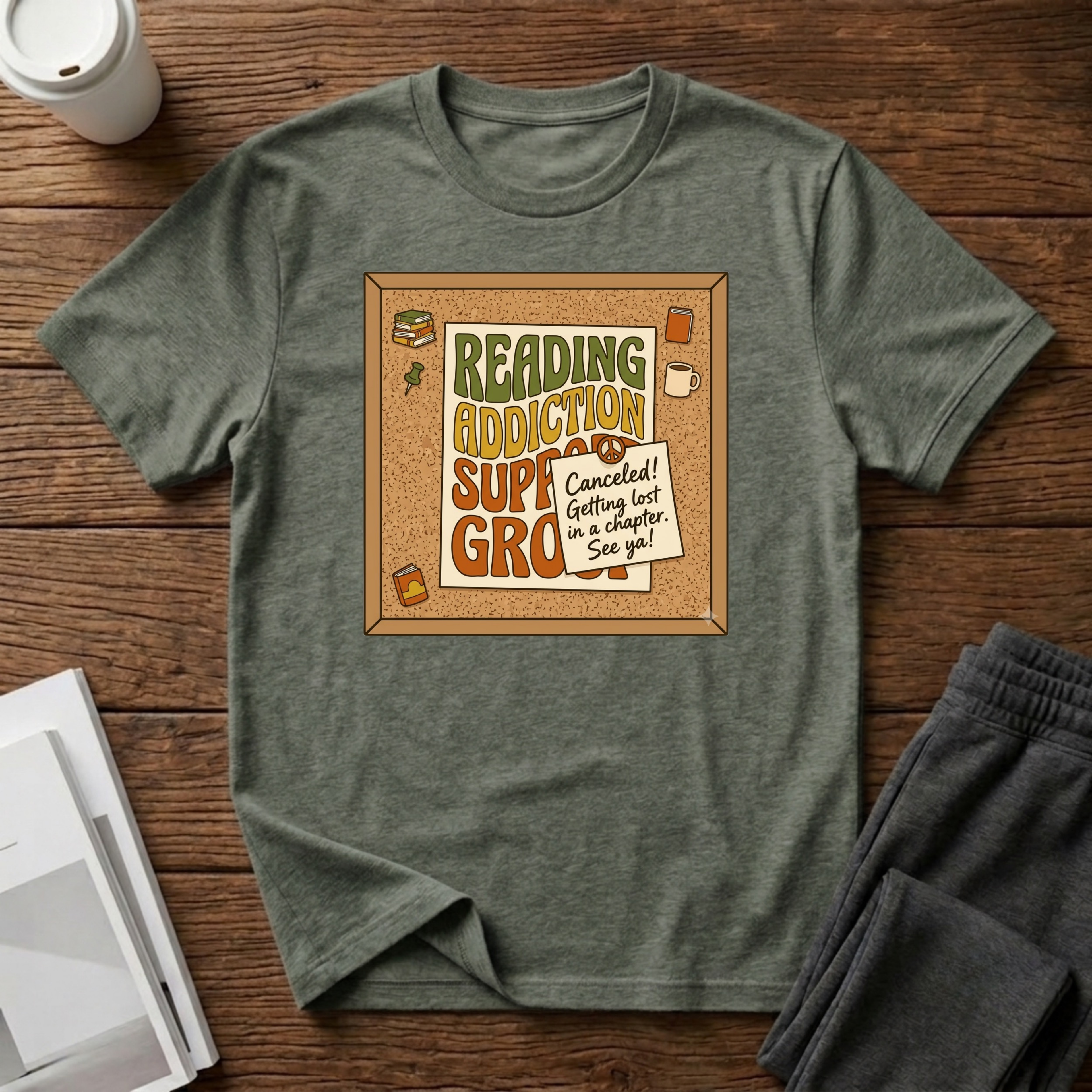 Reading Addiction T-Shirt