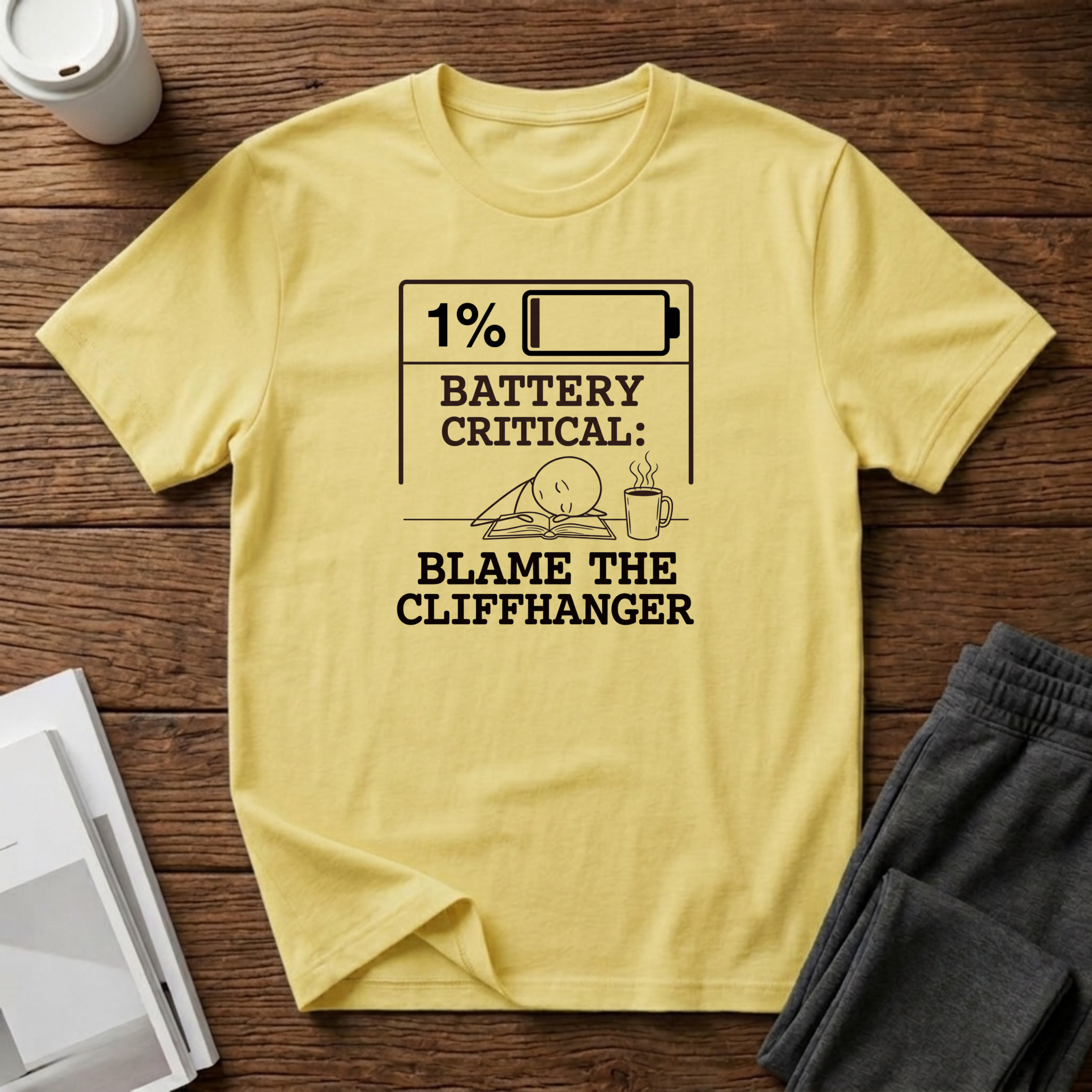 1% Battery T-Shirt
