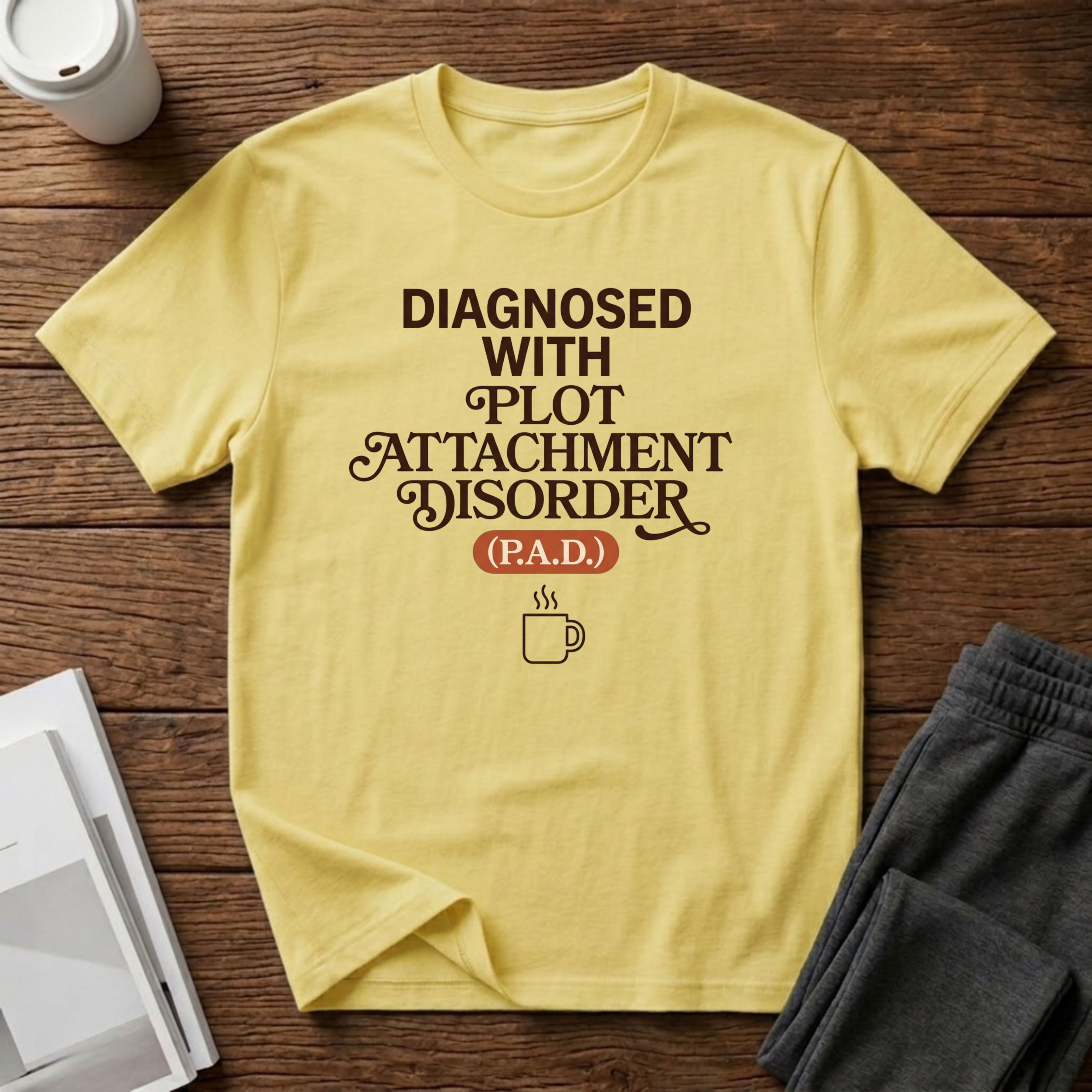 Diagnosed with P.A.D. T-Shirt