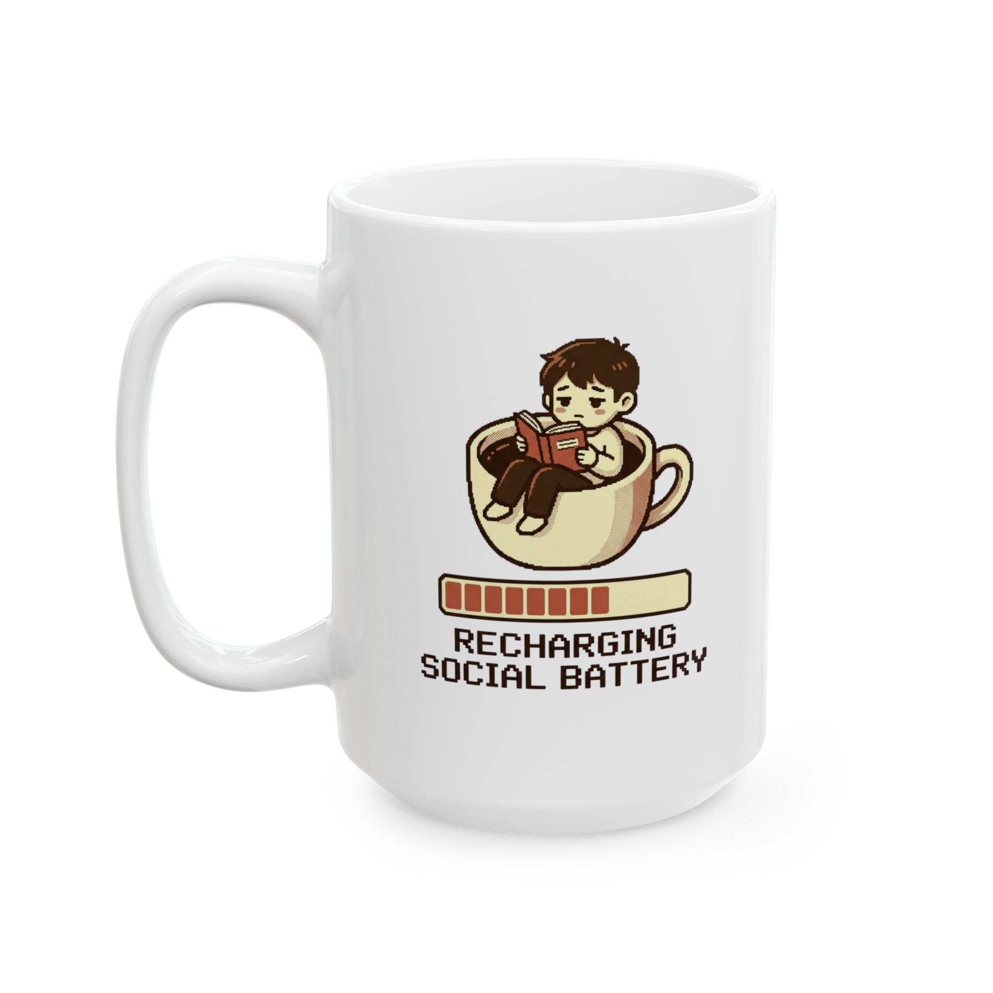 Recharging Mug, (11oz, 15oz)